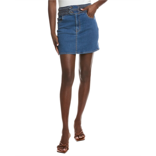 Derek Lam 10 crosby stella braided waist mini skirt