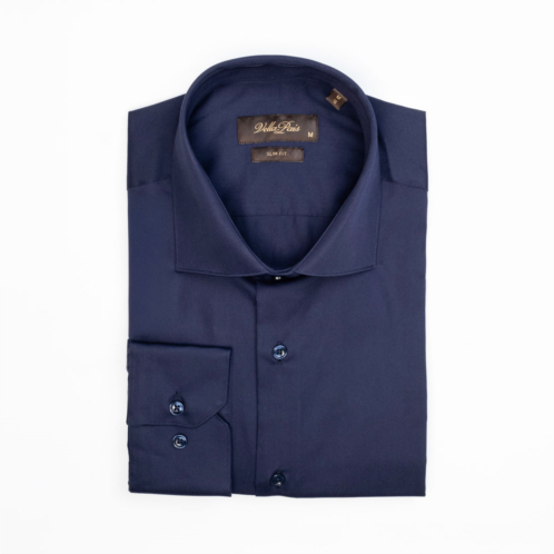 VELLAPAIS birchberry slim fit cotton shirt