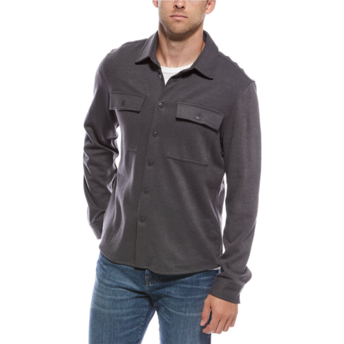 Report Collection twill woven overshirt