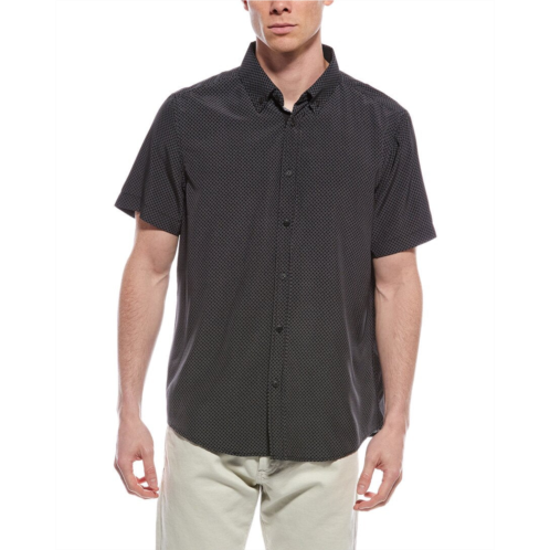 Report Collection geo print shirt