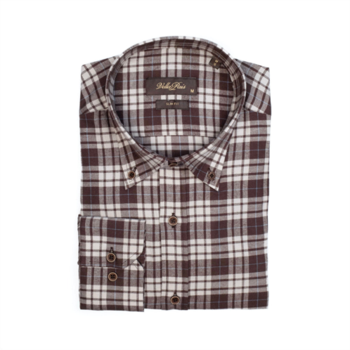 VELLAPAIS foxford slim fit cotton shirt