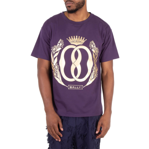 Bally emblem print short sleeve graphic t-shirt