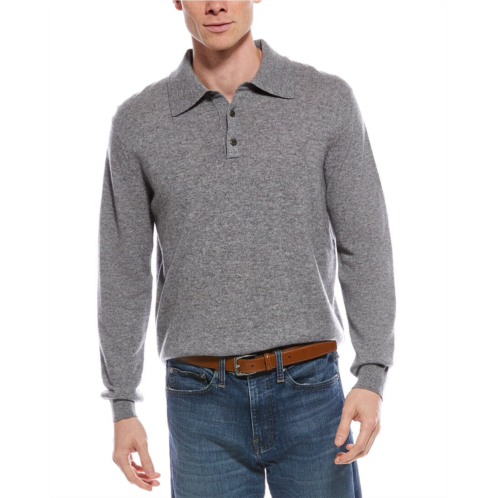 Forte cashmere polo cashmere sweater