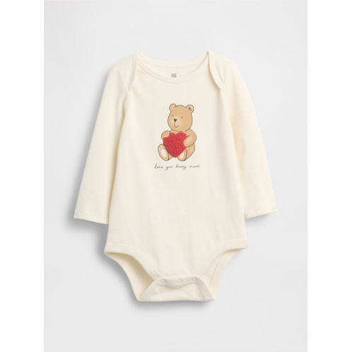 Gap Baby First Favorites Organic Cotton Graphic Bodysuit