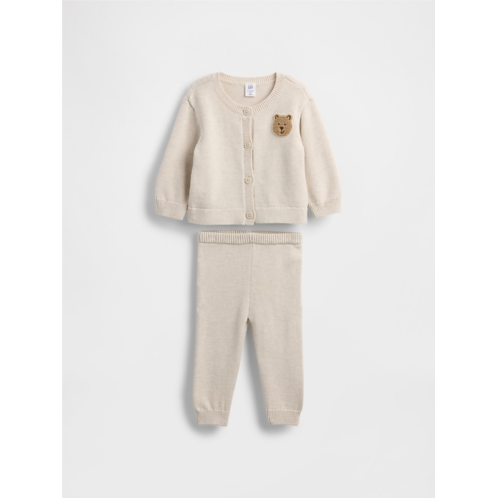 Gap Baby Brannan Bear Cardigan Sweater Set