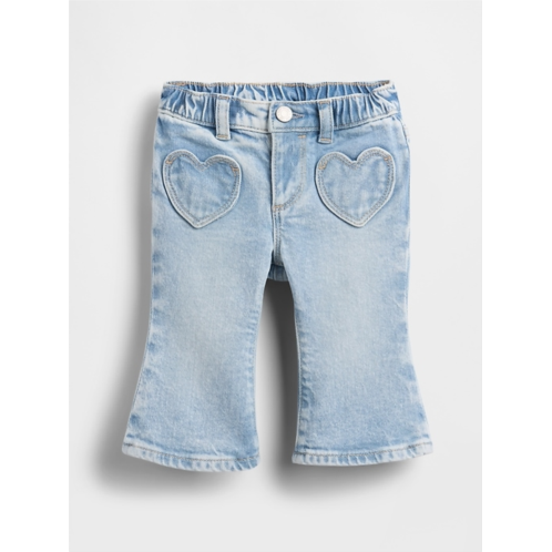 Gap Baby Heart Pocket Flare Jeans