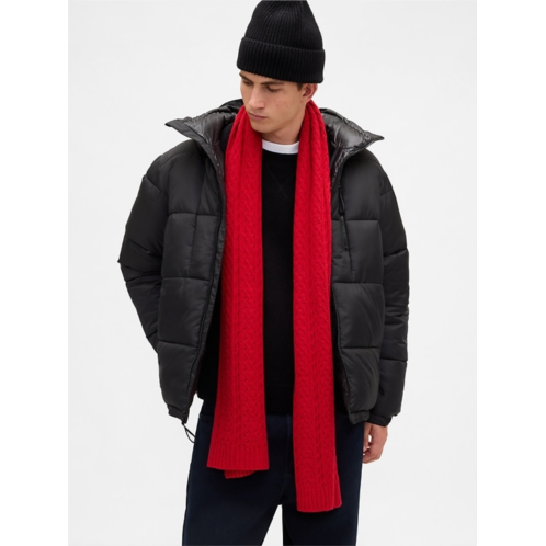 Gap CashSoft Cable-Knit Scarf