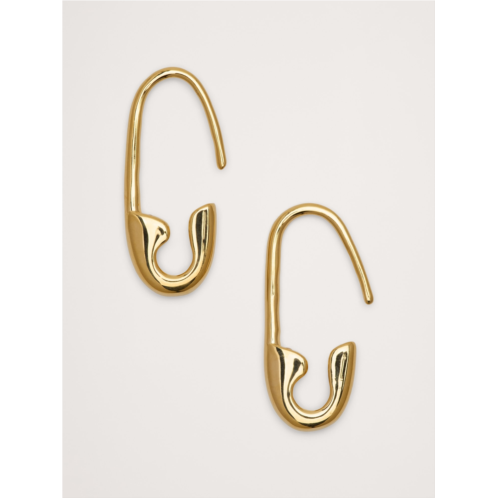 Bananarepublic Safety Pin Earrings