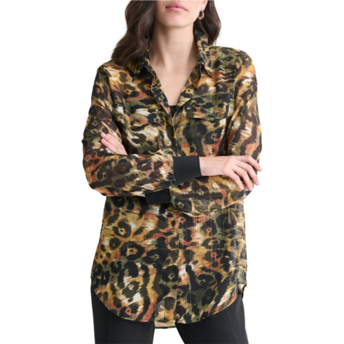 DKNY printed shirt