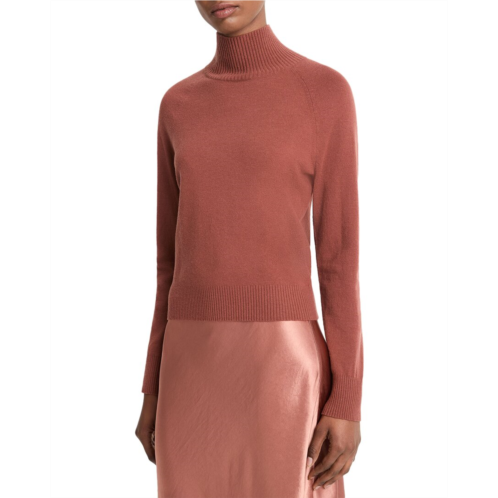 Vince raglan turtleneck wool & cashmere-blend sweater