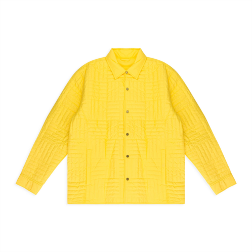 AIME LEON DORE yellow reversible filled overshirt