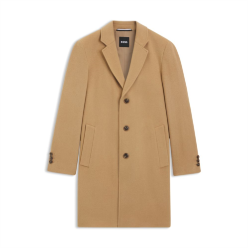 BOSS formal coat in a wool blend