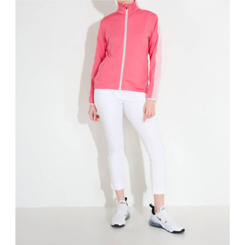 Abacus Sportswear US lds bovey midlayer jacket in lipstick