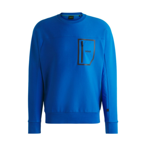 BOSS sweatshirt with decorative reflective print