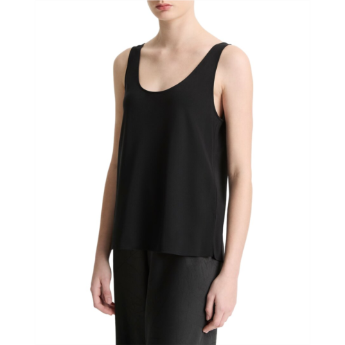 Vince classic bias silk-blend tank cami