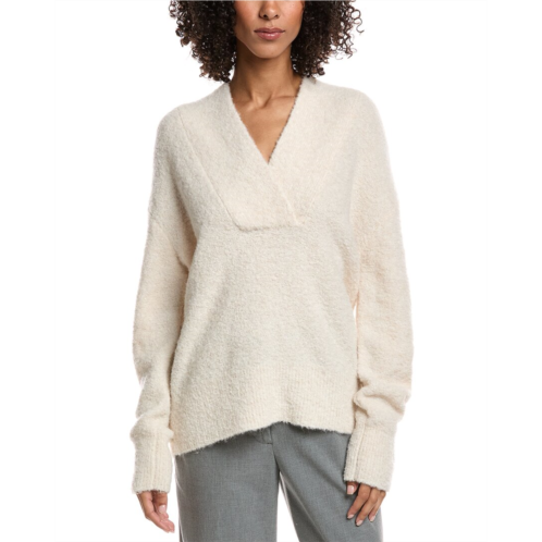 Vince shawl alpaca & wool-blend sweater