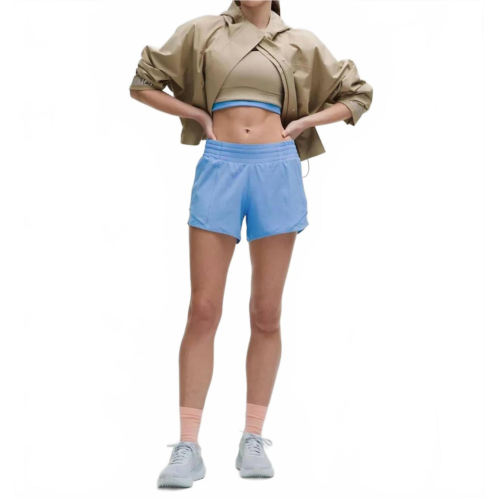 Lululemon hotty hot high-rise lined short 4 in pool party