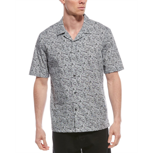 Theory daze leaf print shirt