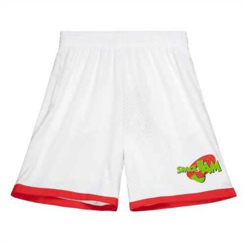 Mitchell & Ness mens space jam 2 96 short in white
