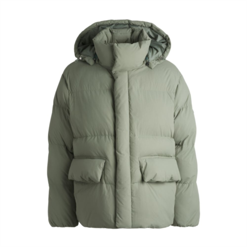 BOSS water-repellent puffer jacket with double b monogram