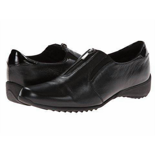 Munro womens berkley leather slip on in black