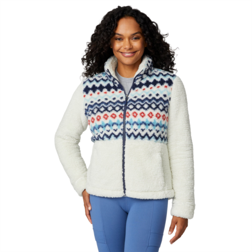 Free Country womens sierra sherpa pile jacket