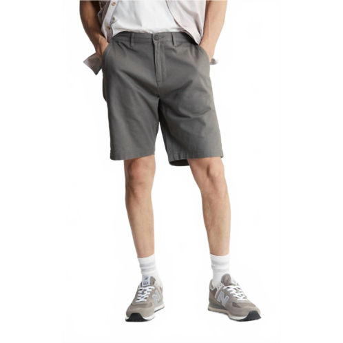 JACHS NEW YORK stretch twill blend chino short in grey