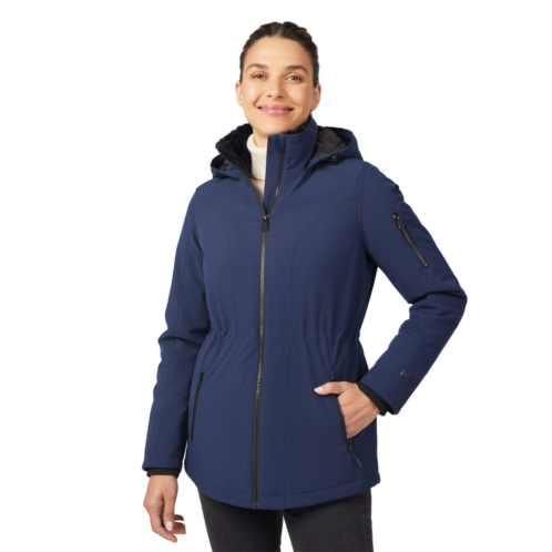 Free Country womens thermo super softshell zip up jacket