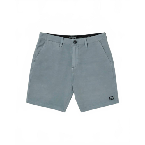 Billabong mens crossfire wave wash submersible hybrid shorts in blue haze