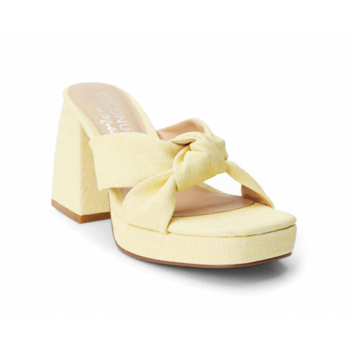 Matisse women esme platform heel in yellow