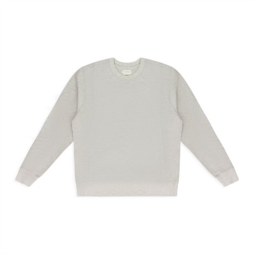 AIME LEON DORE off-white herringbone terry sweatshirt