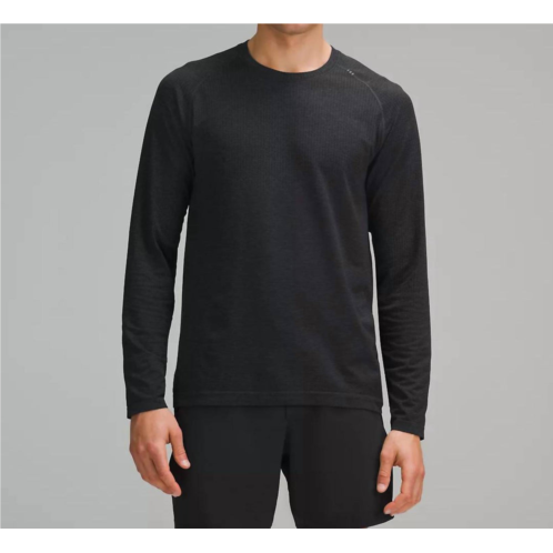 Lululemon metal vent tech long sleeve - plus in graphite grey/black