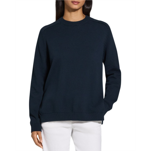 Theory relaxed crewneck sweater