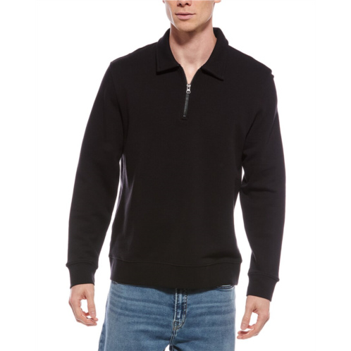 Vince french terry 1/4-zip pullover