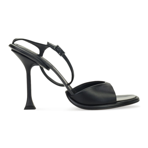 Lanvin black straplight sandal a talons 110mm heels