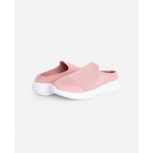 Danskin womens calming slip on sneaker in blush