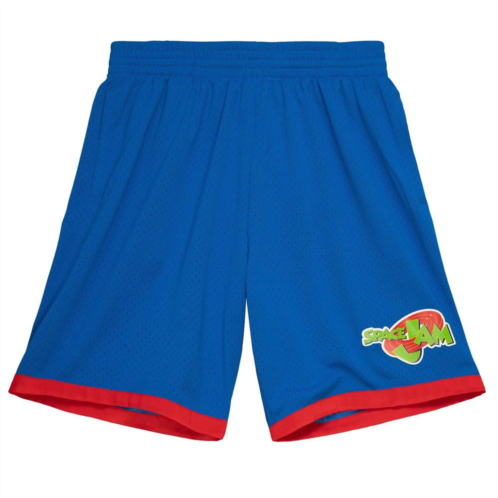 Mitchell & Ness mens space jam 2 96 short in royal