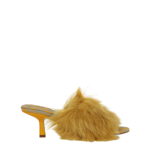 Burberry jackie shearling mules