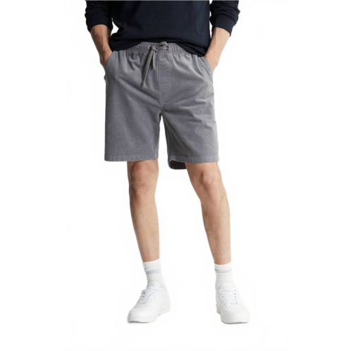 JACHS NEW YORK corduroy pull on short in grey