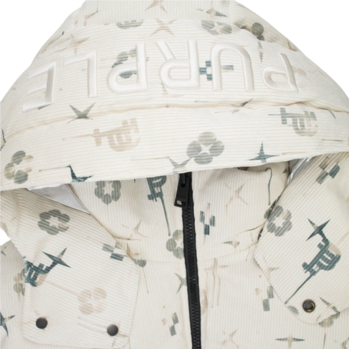 Purple Brand printe corduroy puffer jkt aop down & puffer jackets