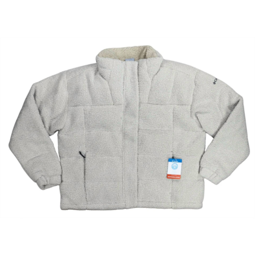 Columbia womens ruby falls down fill full zip in dark stone fleece