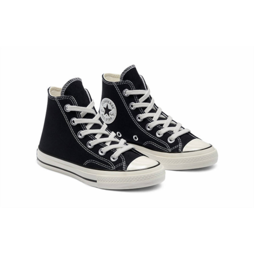 Converse unisex youth chuck 70 hi sneakers in black