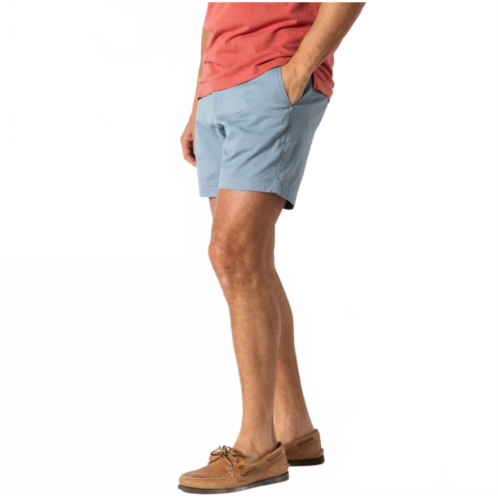 DUCK HEAD gold school chino short in blue