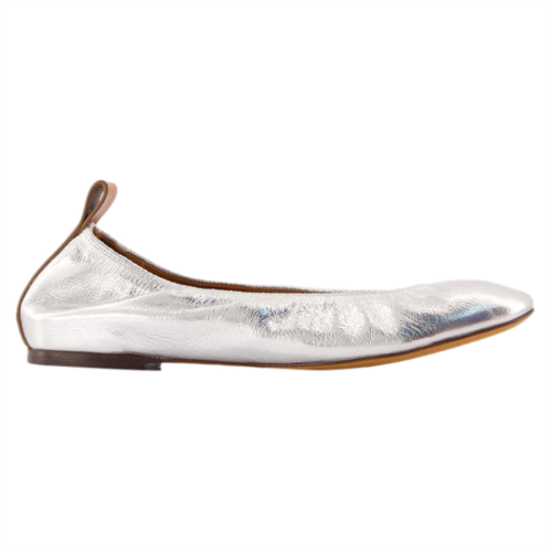 Lanvin ballerinas - - leather - silver