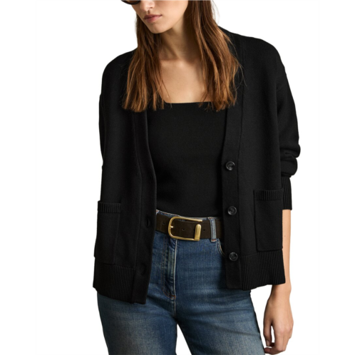 Reiss harper knitted cardigan