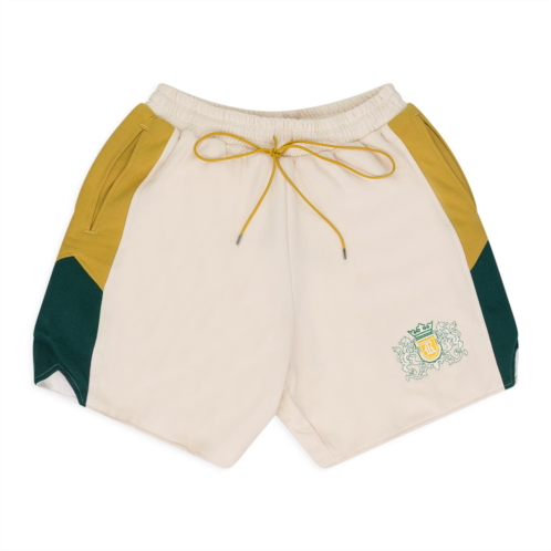 Rhude cream whinston crest shorts