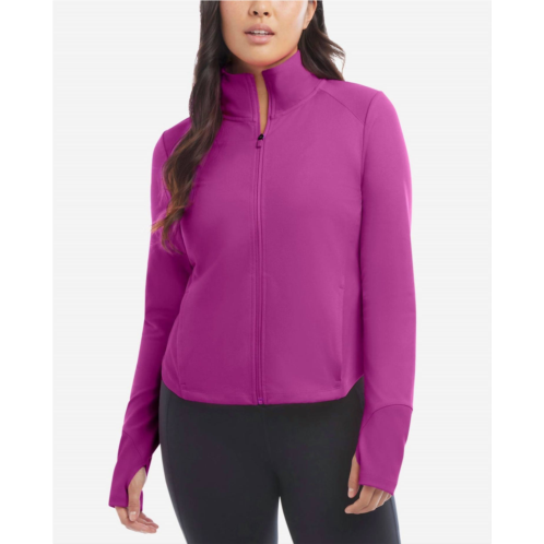 Danskin full-zip run jacket in vivid viola