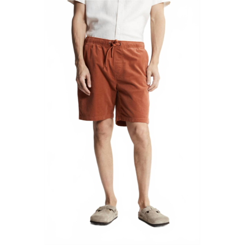 JACHS NEW YORK corduroy pull on short in red