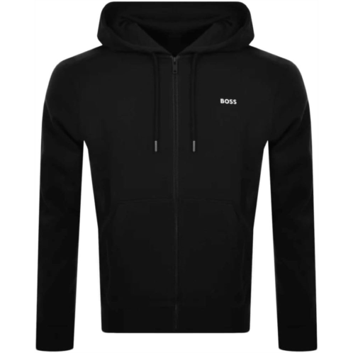 Hugo Boss mens ze titano full zip sweatshirt black