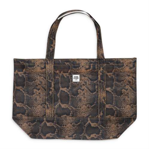 Opening Ceremony medium animal print mesh multicolor tote bag
